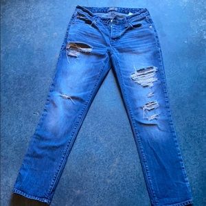 Size 24 slim boyfriend jeans Abercrombie & Fitch